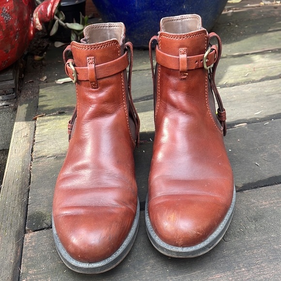 Ecco brown leather Chelsea boots - Picture 4 of 8